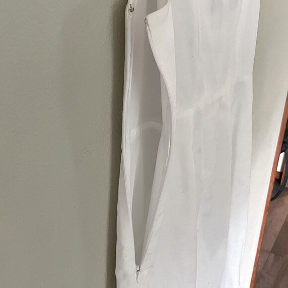 New! The Limited, White, Knee-Length, Lined Dress. Size 8. - Picture 6 of 7